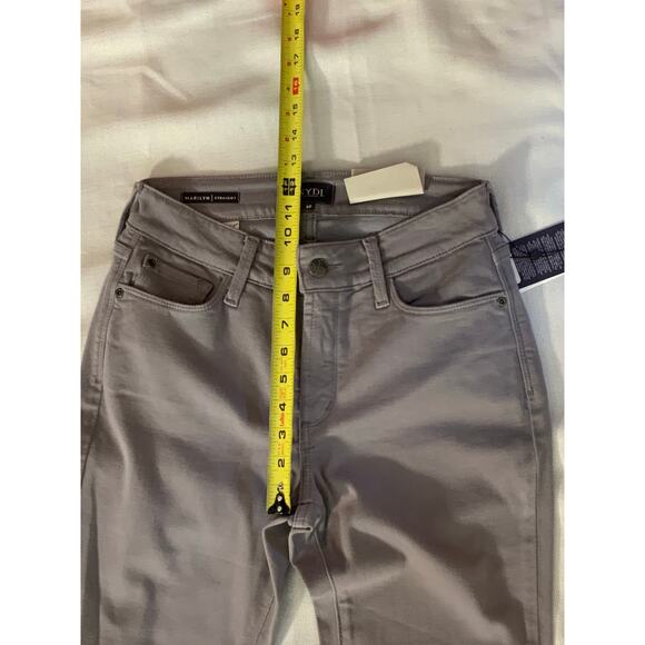 NYDJ Straight Grey Pants‎ NWT size 6 - Picture 7 of 8